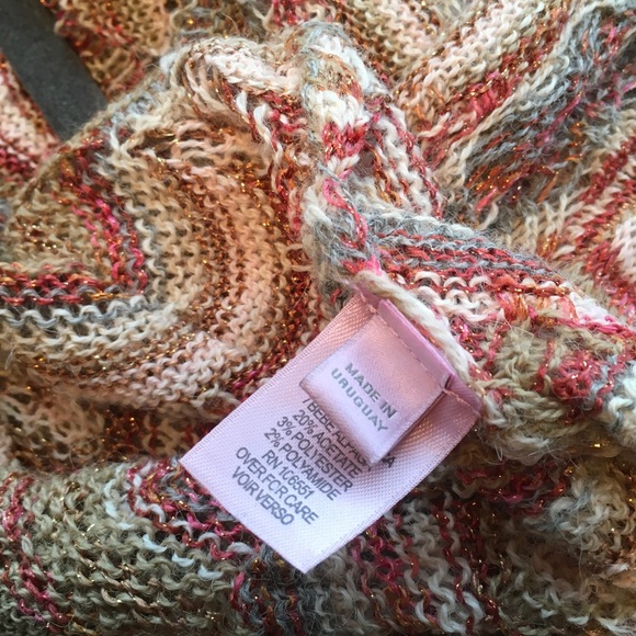 Calypso St. Barth Zigzag Cardigan in Earth Tones - Picture 6 of 8